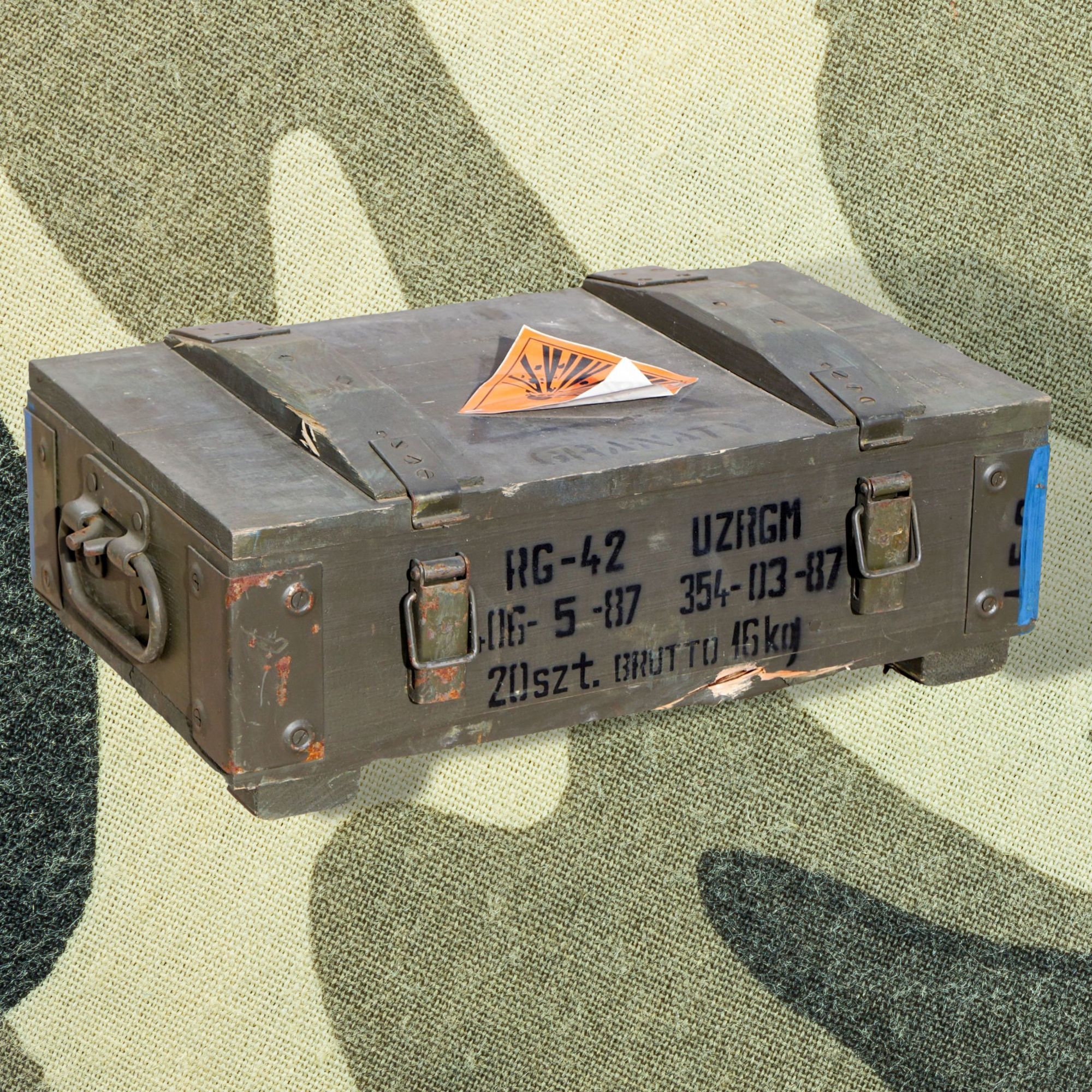 Kleine Munititionskiste Box RG-42