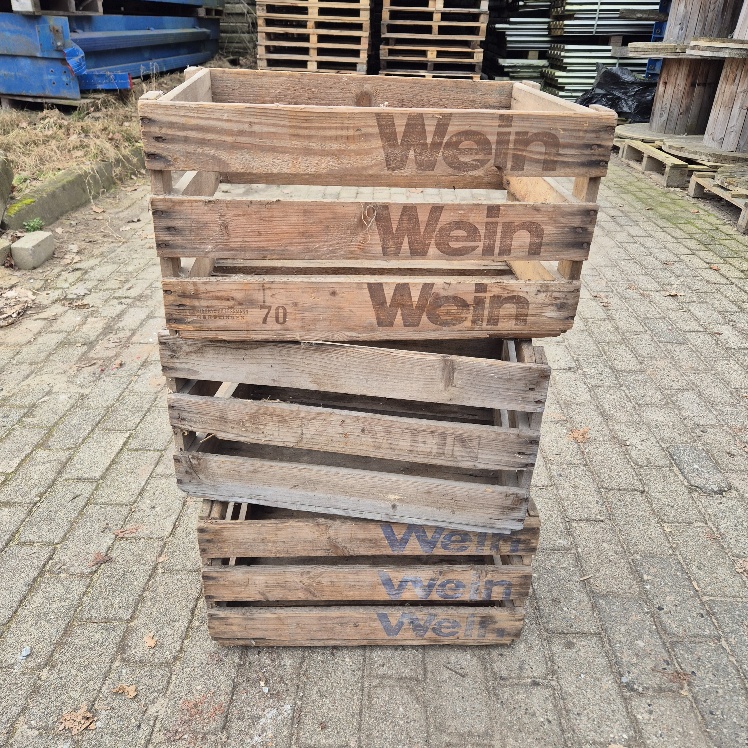 alte Weinkiste WEIN WEIN WEIN  2te Wahl