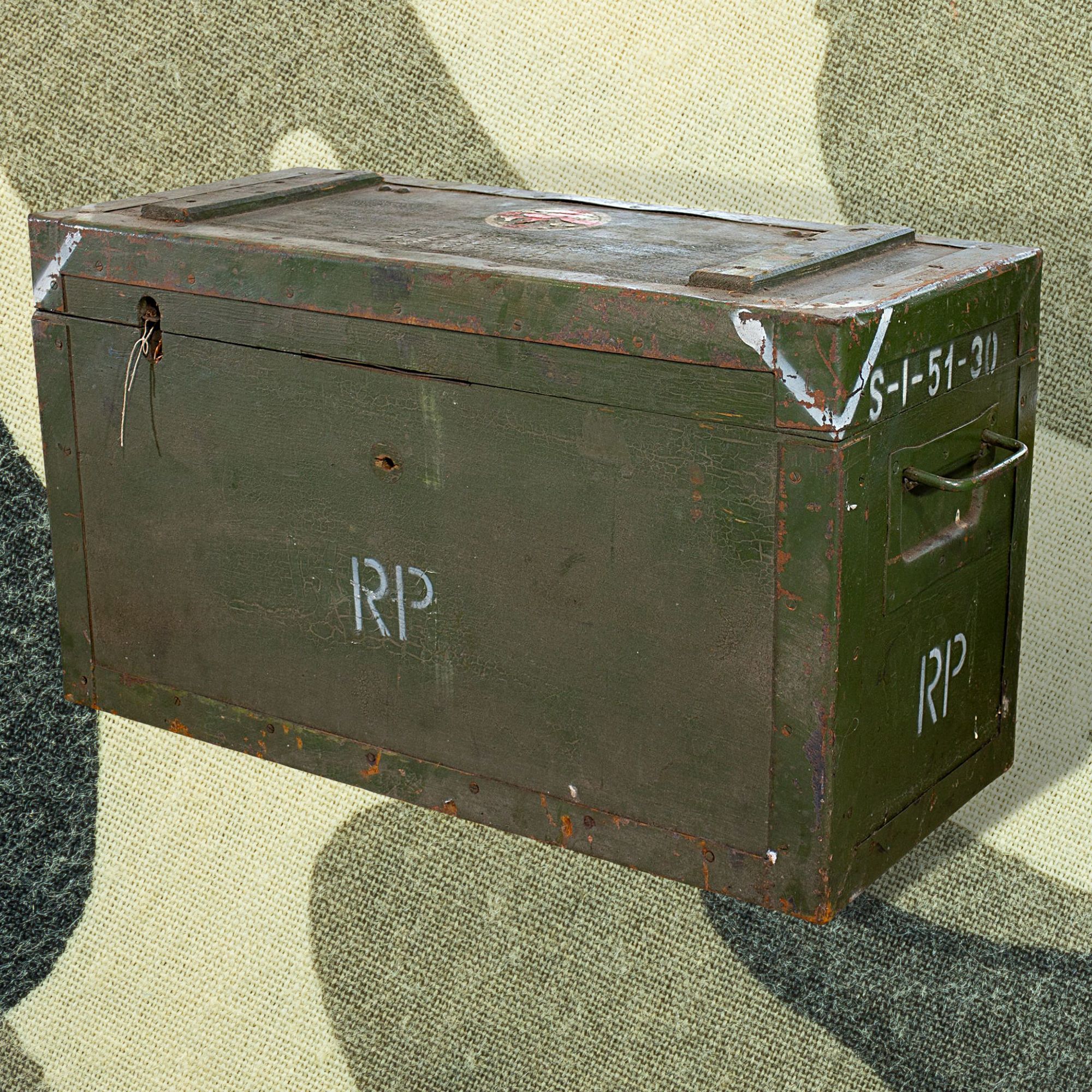 Alte Transportkiste 70x34x42cm